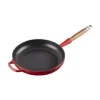 Le Creuset Bratpfanne Signature Collection Mit Innenemaille Und Holzgriff 19