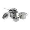 Inoxriv Edelstahl-Kochtöpfe Design Plus, 7er-Set 23